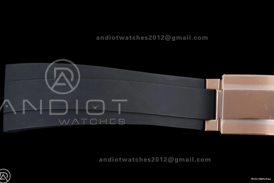 1:1 Sub-dial Edition RG VSF Sophisticated Marker 798 On Oyster-flex Best DD Gain Dial Stick Strap 126515 Black Weight Daytona 0826